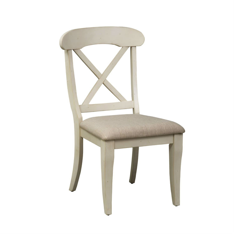 Ocean Isle Uph X Back Side Chair