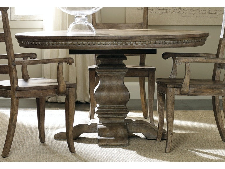 Sorella Pedestal Dining Table w/1-20&