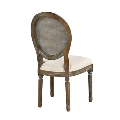 Round Mesh Back Maxwell Side Chair (Putty)