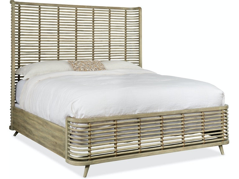 Surfrider King Rattan Bed