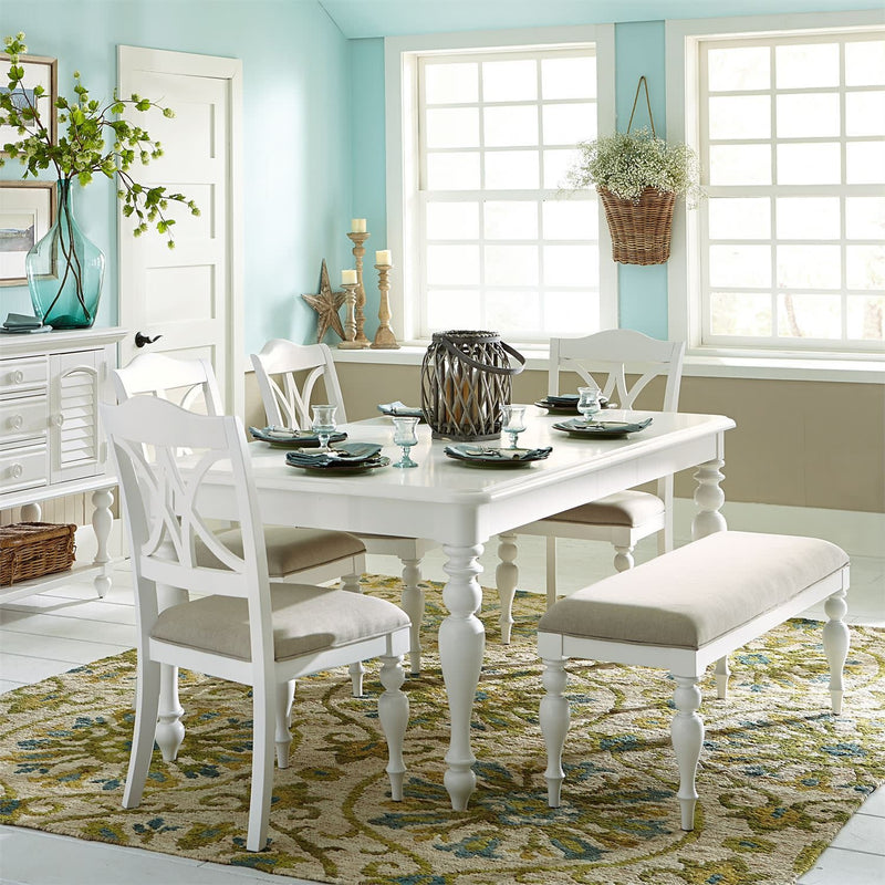 Summer House I 6 Piece Rectangular Table Set