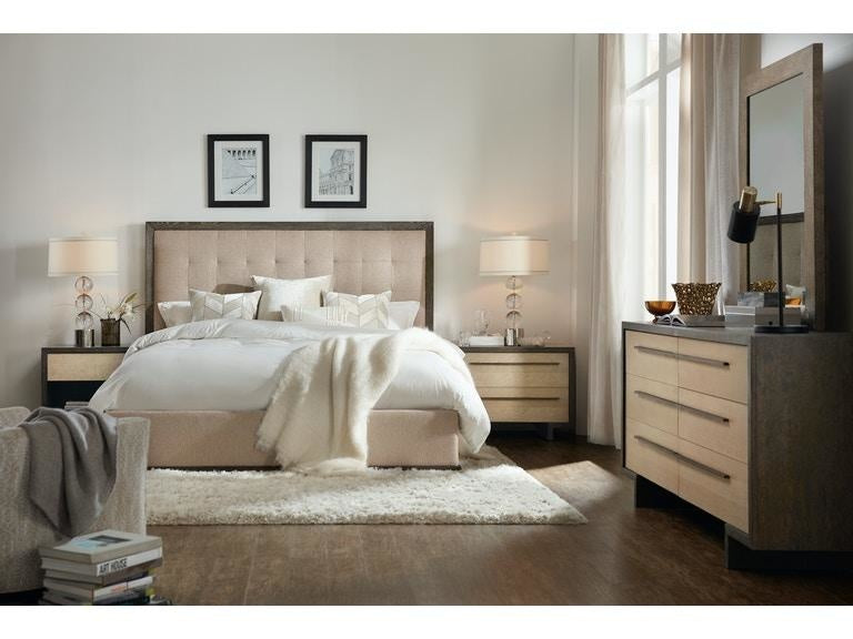 Miramar Point Reyes Angelico King Upholstered Panel Bed