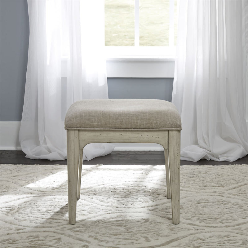 Farmhouse Reimagined Vanity Stool