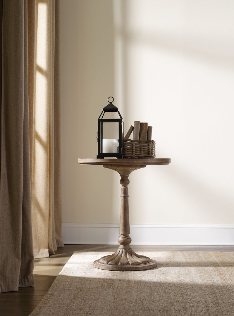 Corsica Round Bedside Table