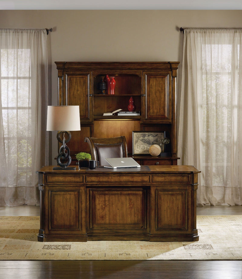 Tynecastle Computer Credenza Hutch