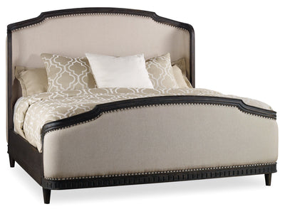 Corsica Dark King Shelter Bed