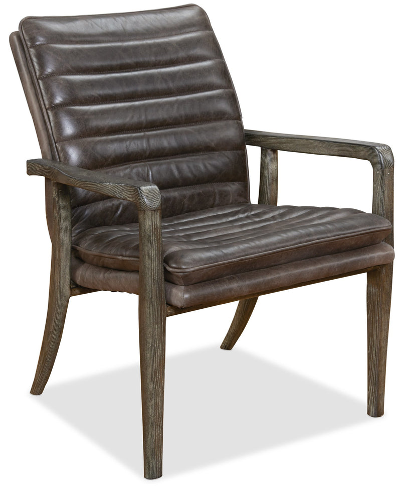 Langston Wood Frame Club Chair