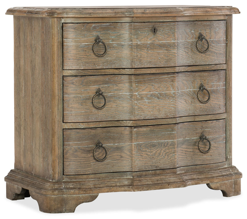 Boheme Bastogne Three-Drawer Nightstand