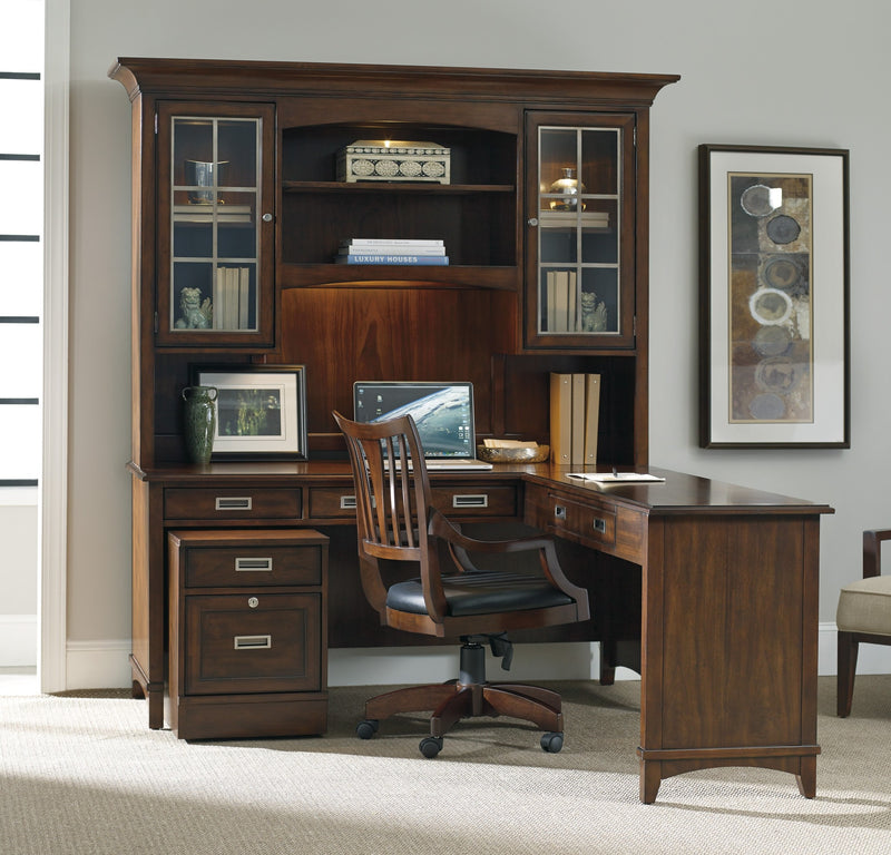 Latitude Computer Credenza/Desk Hutch