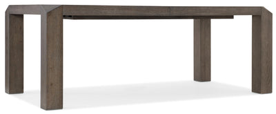 Miramar Aventura Vermeer 82in Leg Dining Table w/1-24in Leaf