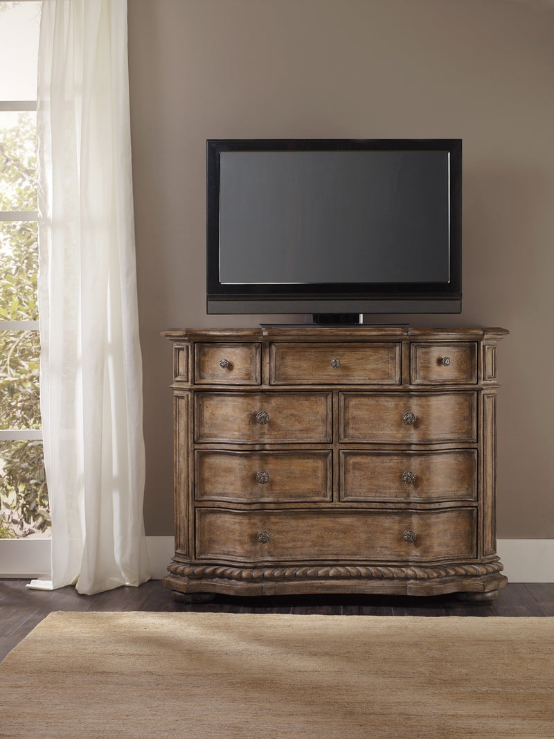 Solana Eight-Drawer Media Chest